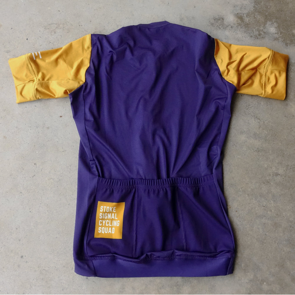 Stoke Signal Incognito Jersey - Purple/Gold