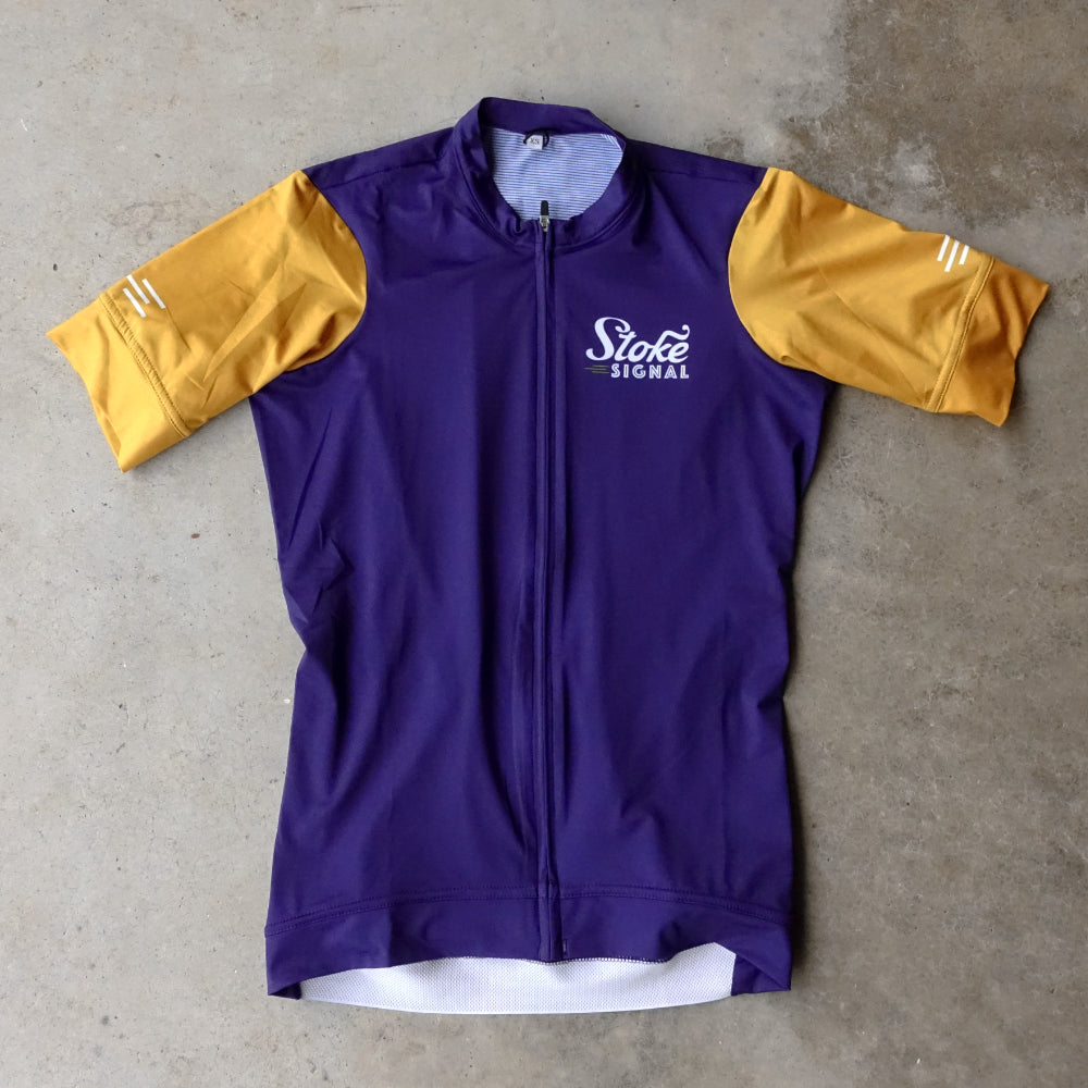 Stoke Signal Incognito Jersey - Purple/Gold