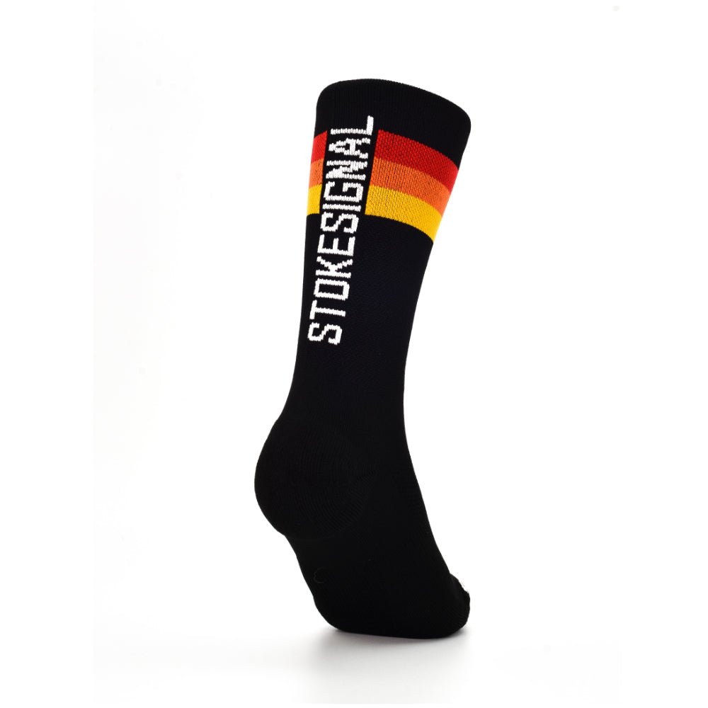 Stoke Signal Socks - The 2.0 - Warm Gradient