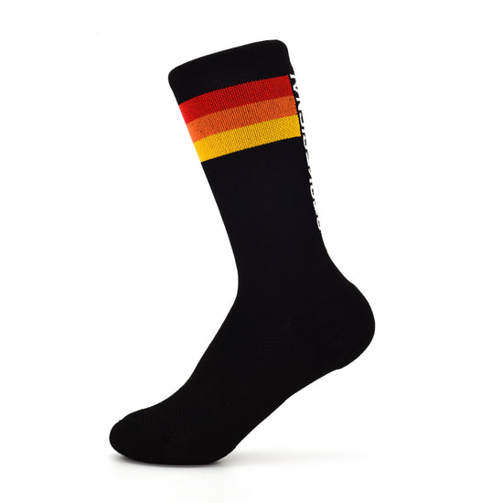 Load image into Gallery viewer, Stoke Signal Socks - The 2.0 - Warm Gradient
