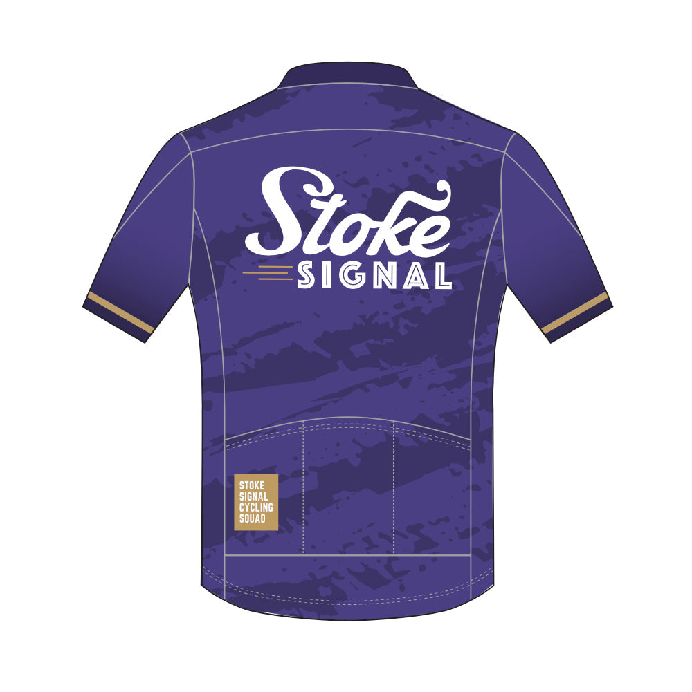 Purple And White T-shirt Jersey For E-sport, Multiplayer Game, Squad,  Bikers, Community. Sto…