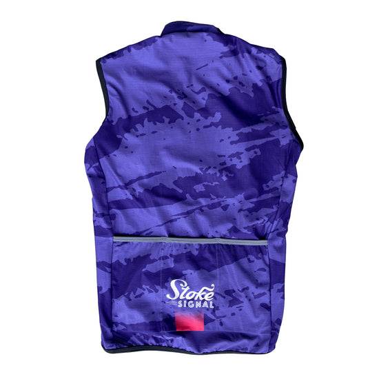 The Wind Vest - Purple Camo